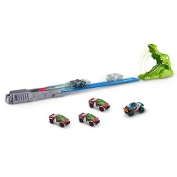Set de Joaca Pista Masinute Crocodilul Furios +4 ani - Metal Machines