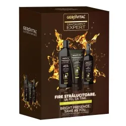 Set Tratament Expert Sampon Argan, 250ml + Masca, 150ml + Ulei Hidratant, 100ml, Gerovital