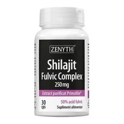Complex Shilajit Fulvic 250mg, 30 capsule, Zenyth