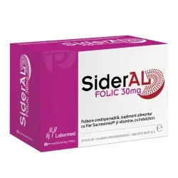 Sideral Folic 30mg, 20 plicuri, Labormed