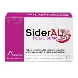 Sideral Folic 30mg, 20 plicuri, Labormed