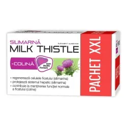Silimarina Milk Thistle + Colina, 120 capsule , Zdrovit