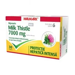 Silymarin Milk Thistle MAX, 30 comprimate filmate, Walmark
