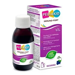 Sirop cu gust de afine Imuno-Fort, 125 ml, Pediakid