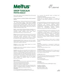Sirop Tusicalm pentru adulti Meltus, 100ml, Labormed