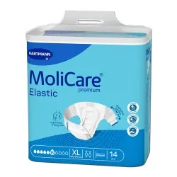 Slip pentru incontinenta MoliCare Premium Elastic 6 PIC marime XL (165274), 14 bucati, Hartmann