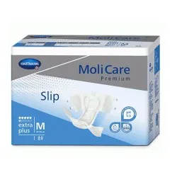 Slip tip scutec pentru incontinenta Extra Plus M Molicare Premium (169647), 30 bucati, Hartmann