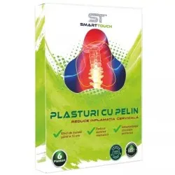 SmartTouch Plasturi cu Pelin pt Dureri Cervicale -buc x 6