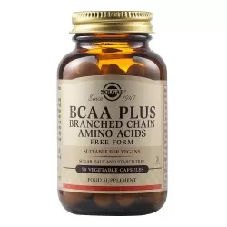 BCAA Plus, 50 capsule, Solgar
