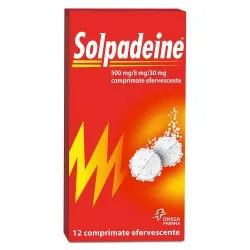 Solpadeine, 500 mg/8 mg/30 mg, 12 comprimate efervescente, Omega Pharma