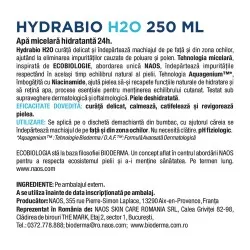Solutie micelara hidratanta Hydrabio H2O, 250 ml, Bioderma