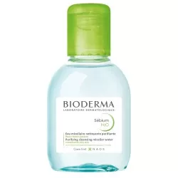 Solutie micelara ten mixt si gras H2O Sebium, 100 ml, Bioderma