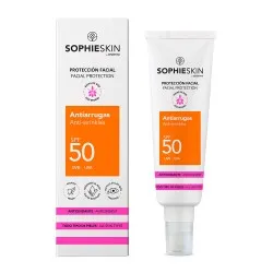 Crema antirid cu protectie solara SPF 50 Facial Protection, 50 ml, Sophieskin