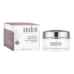 Crema Regeneratoare de Noapte Anti -Age, 50ml, Soskin