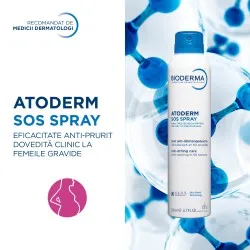Spray anti-prurit cu efect calmant imediat Atoderm SOS, 200 ml, Bioderma