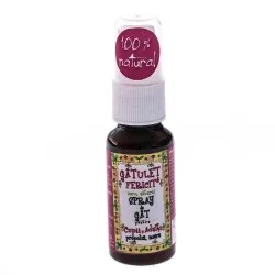 Spray de gat pentru copii si adulti Gatulet Fericit, 20ml, Prisaca Transilvania