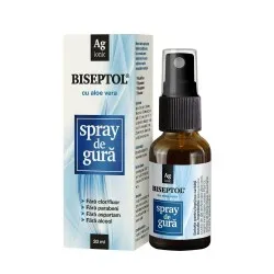 Spray de gura cu Aloe Vera Biseptol, 20 ml, Dacia Plant