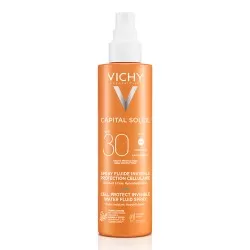 Spray fluid invizibil cu protectie solara SPF 30, pentru fata si corp, 200 ml, Capital Soleil, Vichy
