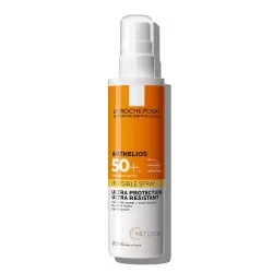 Spray invizibil cu protectie solara SPF 50+ pentru corp, piele sensibila, ultra-rezistent, cu parfum, 200 ml, Anthelios, La Roche Posay