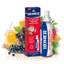 Spray pentru durere acuta in gat, 30 ml, Humer