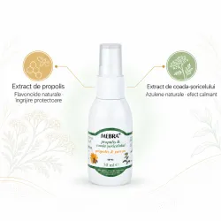 Spray Propolis + Coada Soricelului, 50 ml - Mebra