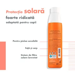 Spray protectie solara pentru copii cu SPF50+, 200 ml, Avene