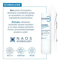 Stick buze Atoderm, 4 g, Bioderma