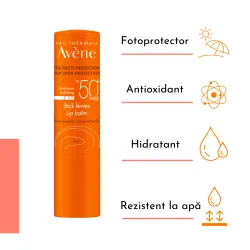 Stick pentru protectie solara cu SPF 50+, 3g, Avene