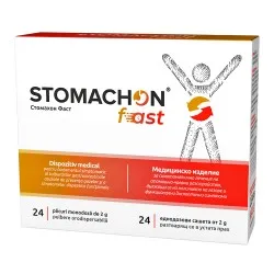 Stomachon Fast, 24 plicuri monodoza, Naturpharma