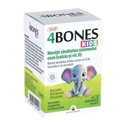 4 Bones Kids, 30 comprimate, Sun Wave Pharma