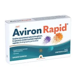 Aviron Rapid, 24 comprimate filmate, Sun Wave