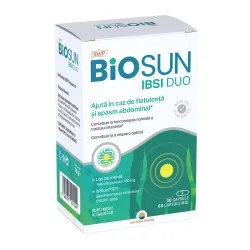 BioSun IBSI Duo, 30 capsule ibSium + 60 capsule moi Ulei de Menta, Sun Wave
