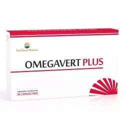 Omegavert Plus, 30 capsule, Sun Wave Pharma