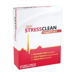 Stresclean Complex, 30 comprimate filmate, Sun Wave