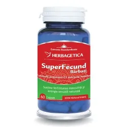 Superfecund barbati, 60 capsule, Herbagetica