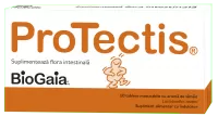 Tablete BioGaia Protectis, 10 tablete masticabile cu aromÄƒ de lÄƒmÃ¢ie, Ewopharma