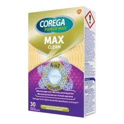 Tablete efervescente Dubla Putere, 30 tablete, Corega