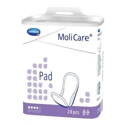 Tampoane absorbante incontinenta 4 picaturi MoliCare Pad, 28 bucati, Hartmann