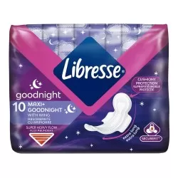 Absorbante Maxi Goodnight, 10 bucati, Libresse