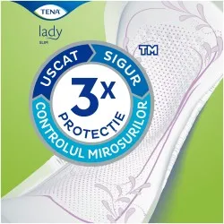 Absorbante Lady Slim Normal, 24 bucati, Tena