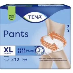 Scutece tip chilot pentru adulti Pants Plus Extra Large, 12 buc