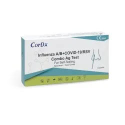 Test Rapid Combo Influenza A/B + Covid-19/RSV Tampon Nazal -buc x 1 - CorDx