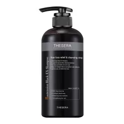 Sampon Tratament Impotriva Caderii Parului Rootension Black Ex Ampoule, 500ml, Thesera