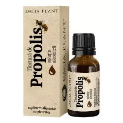Tinctura de Propolis cu Alcool x 20 ml - Dacia Plant