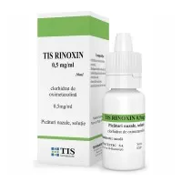 Rinoxin solutie nazala, 0,5 mg/ml,, 10 ml, Tis Farmaceutic