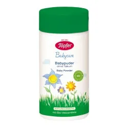 Pudra pentru bebelusi cu extract organic de galbenele Babycare, 75g, Topfer