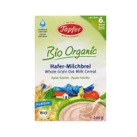 Topfer Cereale Ovaz + Lapte + Mere + Vanilie x 200g