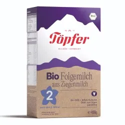 Lapte Capra Bio 2 Formula Noua, 400g, Topfer