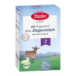 Lapte Capra Bio 2 New, 400g, Topfer
