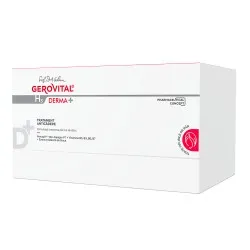 Tratament anticadere H3 Derma+, 12 fiole, Gerovital